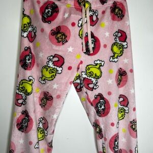 Pink Grinch Pajama Pants